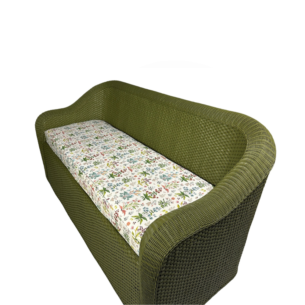 Mary Helen Sofa in Meadow Multi White