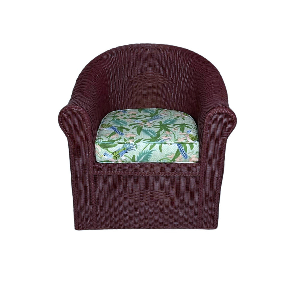 Ruth Occasional Chair in Sparrow Caribbean