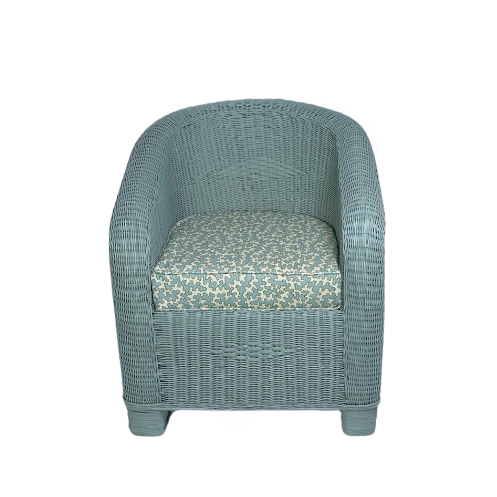 Shepherd Occasional Chair in Dover House Blue
