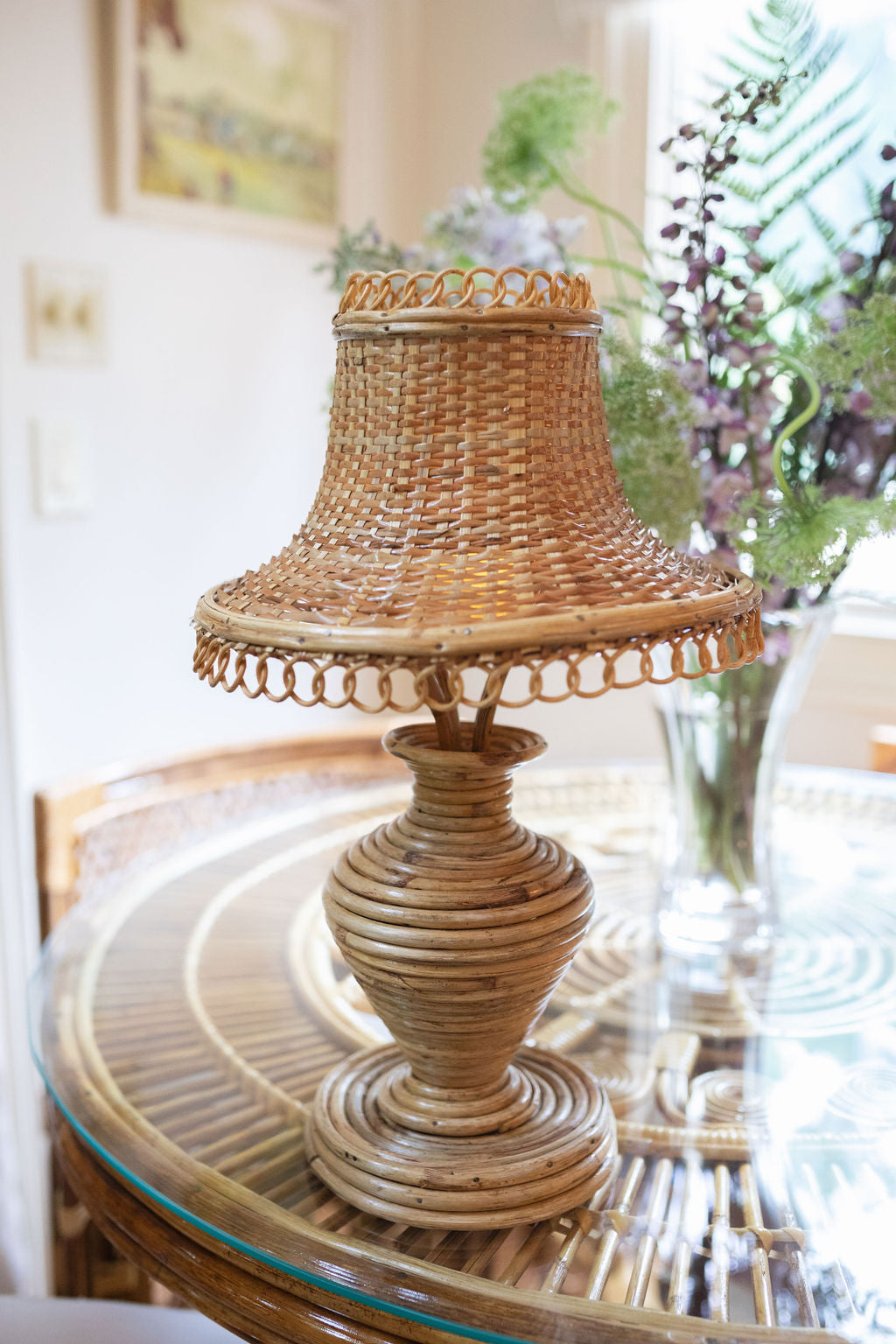 Cordless DIY Mini Lamp Using a Thrifted Terracotta Vase - Bless'er