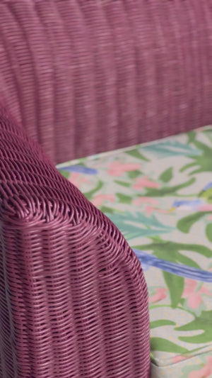 Missy Occasional Chair in Sparrow Blue/Green