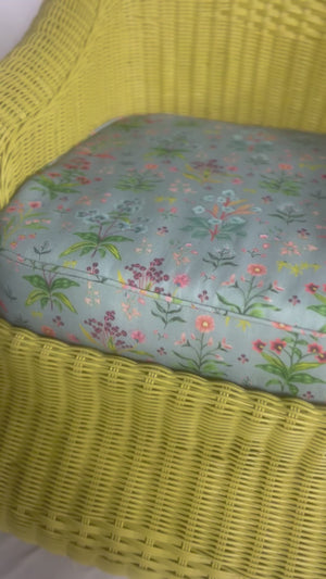 Amos Chair in Meadow Multi House Blue