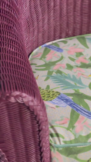 Ruth Occasional Chair in Sparrow Caribbean